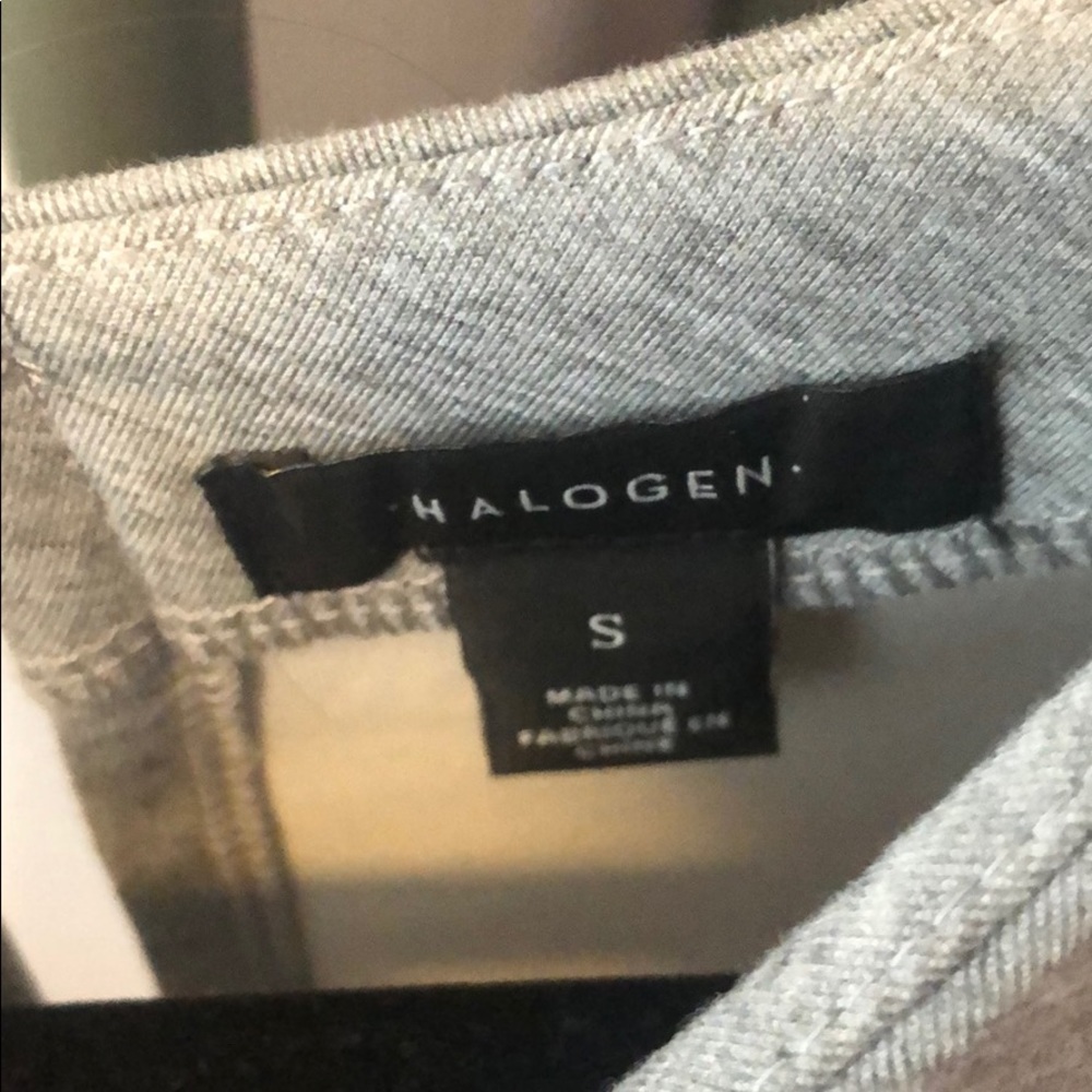 Halogen beautiful flared shirt with cream detail - Picture 2 of 3